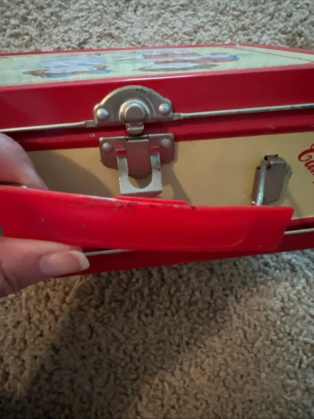 Campbells Soup Kids Metal Lunch Box 1998 Vintage